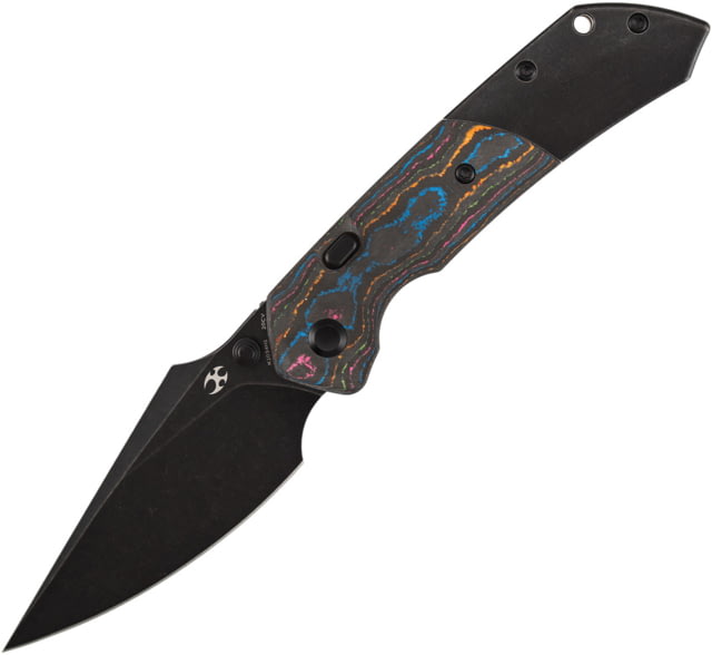 Kansept Knives Fenrir Top Linerlock 80s Camo - Kansept Knives