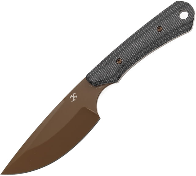 Kansept Knives Flank Fixed Blade Blk Mic K - Kansept Knives