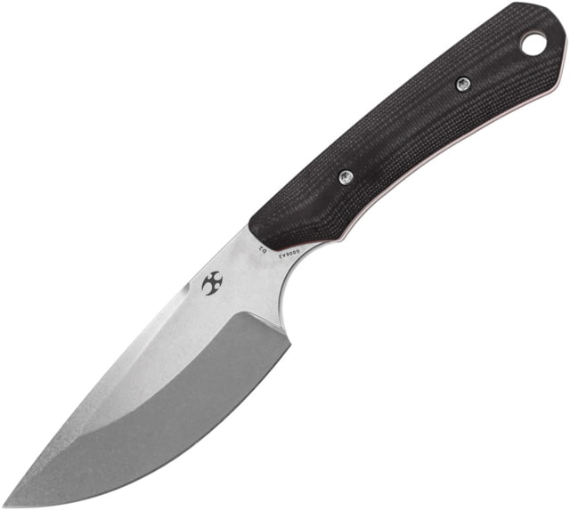 Kansept Knives Flank Fixed Blade Blk/Red K - Kansept Knives