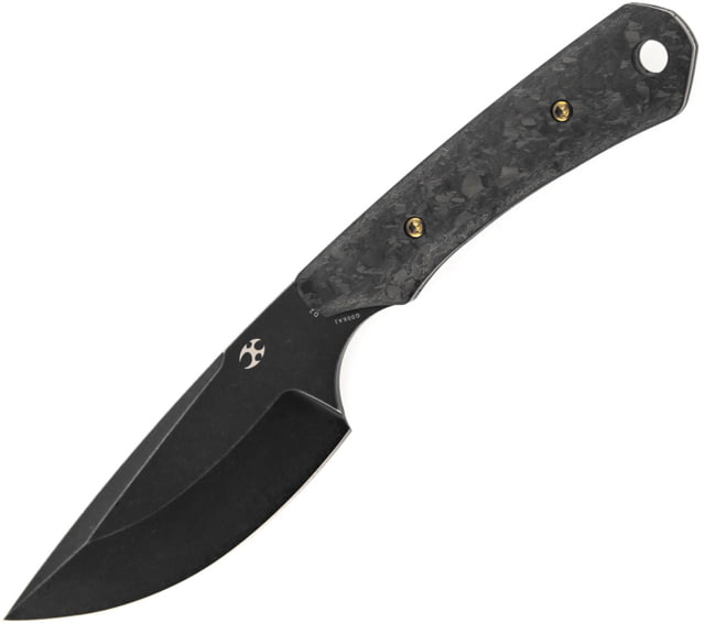 Kansept Knives Flank Fixed Blade Shred CF K - Kansept Knives