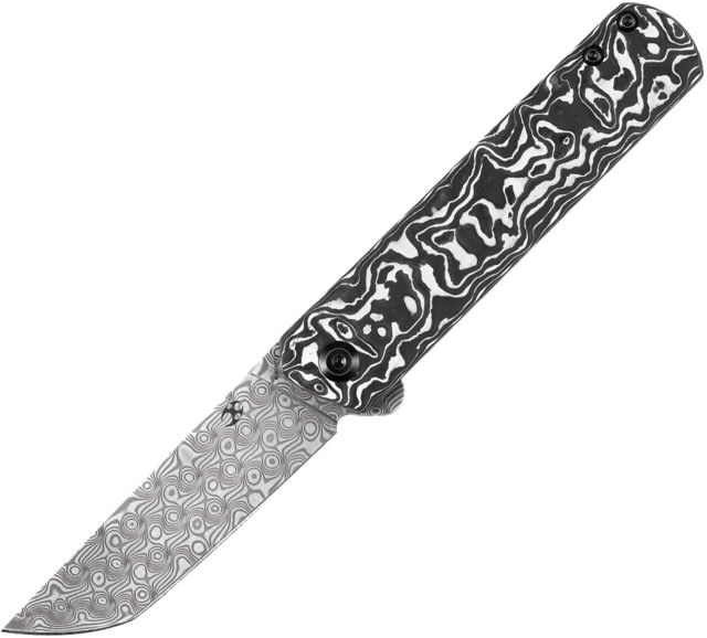 Kansept Knives Foosa Slip Joint Blk/White - Kansept Knives