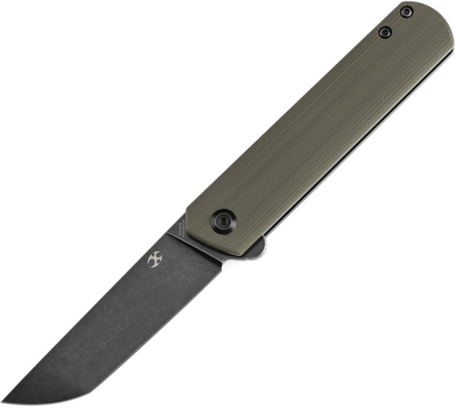Kansept Knives Foosa Slip Joint Olive K - Kansept Knives