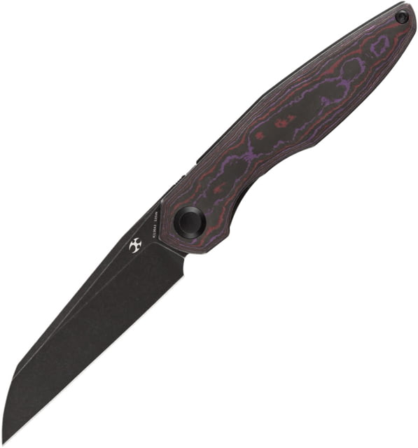 Kansept Knives Halide Linerlock Purple CF - Kansept Knives