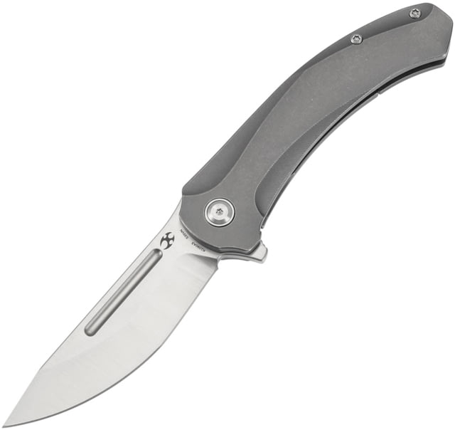 Kansept Knives Hira Framelock Gray - Kansept Knives