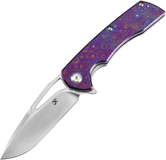 Kansept Knives Kryo Framelock Timascus - Kansept Knives