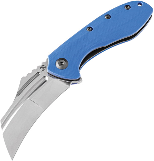 Kansept Knives KTC3 Linerlock 3.00 in Folding Knife Blue G10