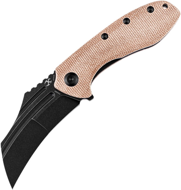 Kansept Knives KTC3 Linerlock Brown Micarta - Kansept Knives