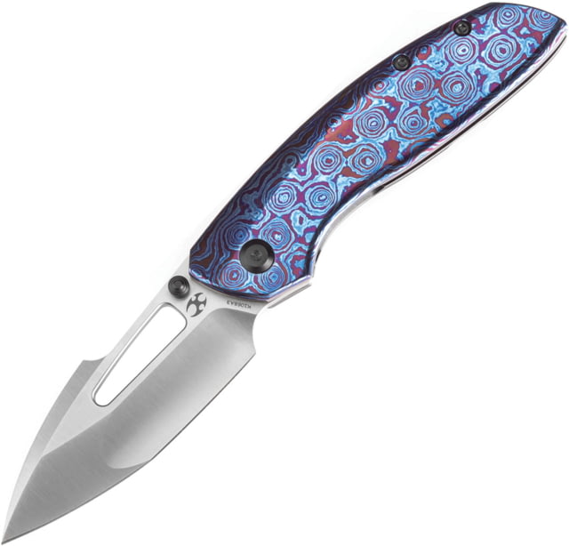 Kansept Knives Link Framelock Timascus - Kansept Knives