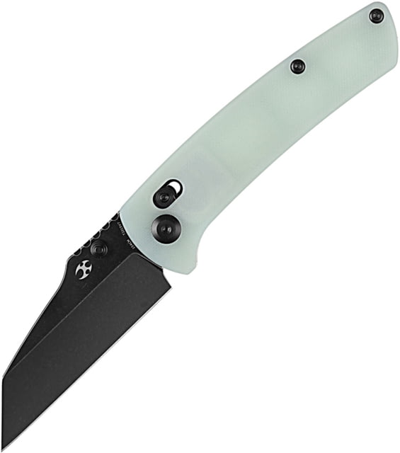 Kansept Knives Main Street Crosslock Jade K - Kansept Knives