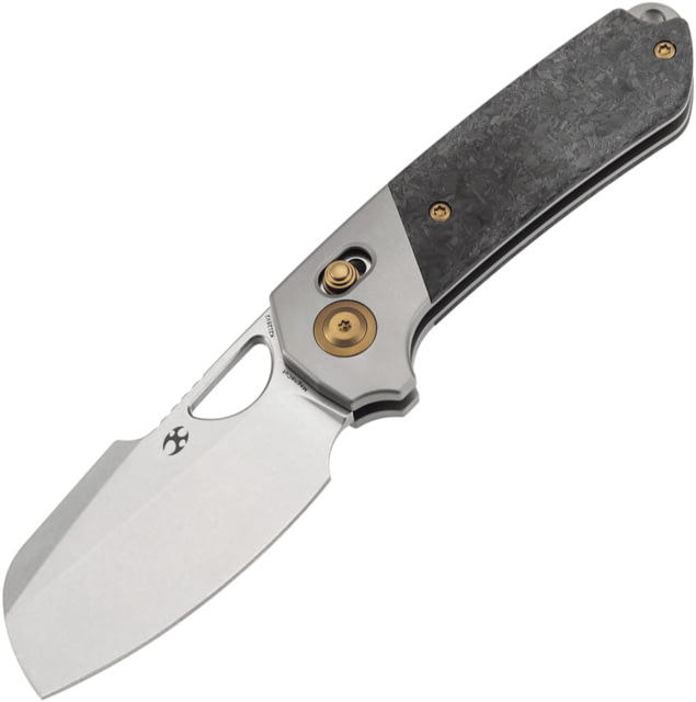Kansept Knives Nahual Crossbar Lock Shred CF - Kansept Knives