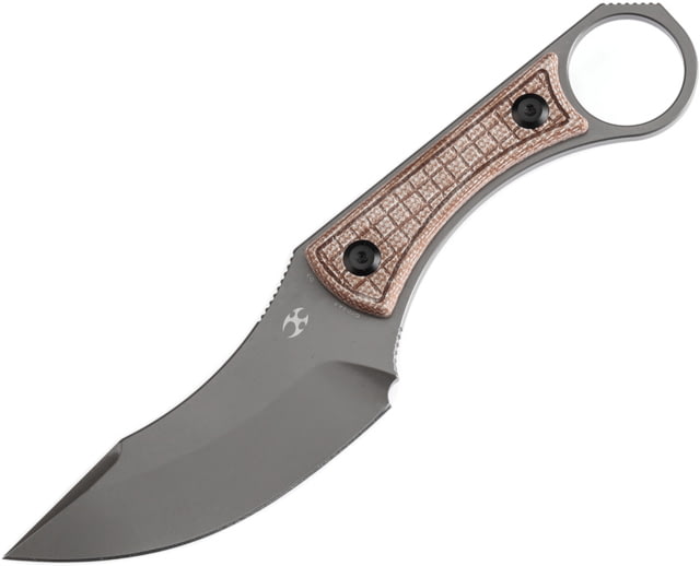 Kansept Knives Niko Fixed Blade Brown Mic K - Kansept Knives