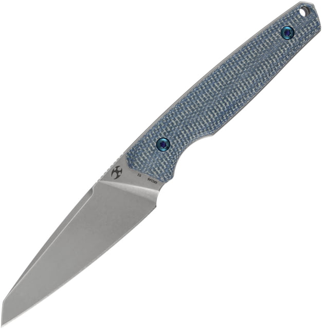 Kansept Knives Parr Fixed Blade Blue Mic - Kansept Knives