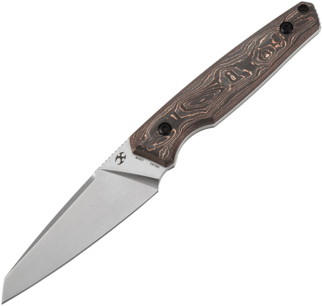 Kansept Knives Parr Fixed Blade Copper CF K - Kansept Knives