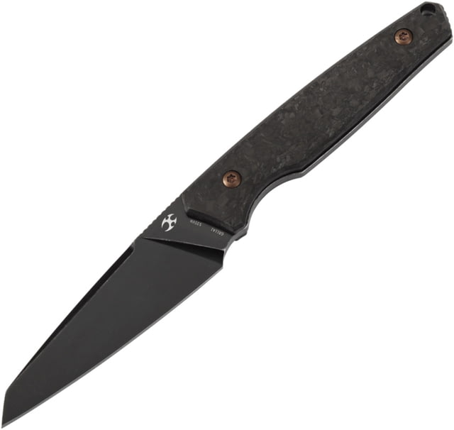 Kansept Knives Parr Fixed Blade Shred CF K - Kansept Knives