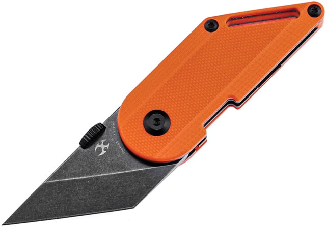 Kansept Knives Pinkerton Dash Linerlock Org 1.69 in Folding Knife Orange G10 - Kansept Knives