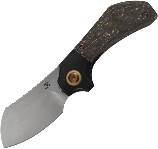 Kansept Knives Pluto Bolster Lock Gold CF - Kansept Knives