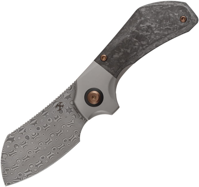 Kansept Knives Pluto Bolster Lock Shred CF - Kansept Knives