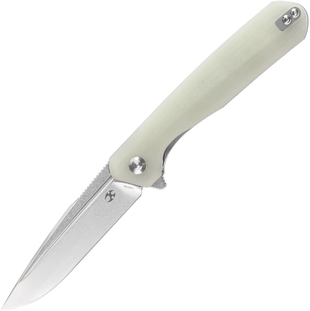 Kansept Knives Qilin Linerlock Jade G10 K - Kansept Knives