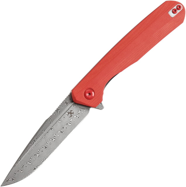 Kansept Knives Qilin Linerlock Red Dam - Kansept Knives