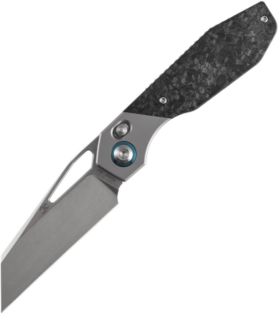 Kansept Knives QTRO Crossbar Lock Shred CF - Kansept Knives
