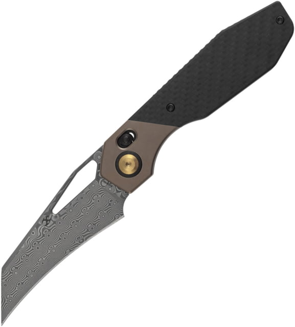 Kansept Knives QTRO Crossbar Lock Twill CF - Kansept Knives