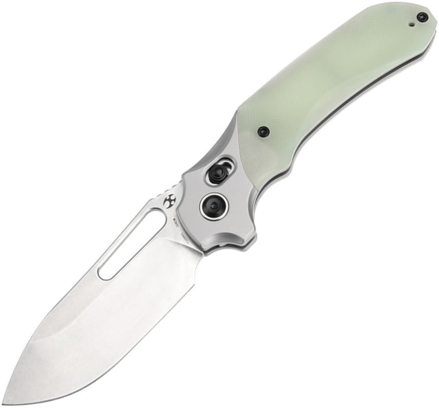 Kansept Knives Quasar Crossbar Lock Jade K - Kansept Knives