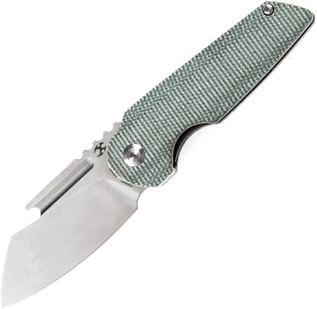 Kansept Knives Rafe Linerlock Green Micarta - Kansept Knives