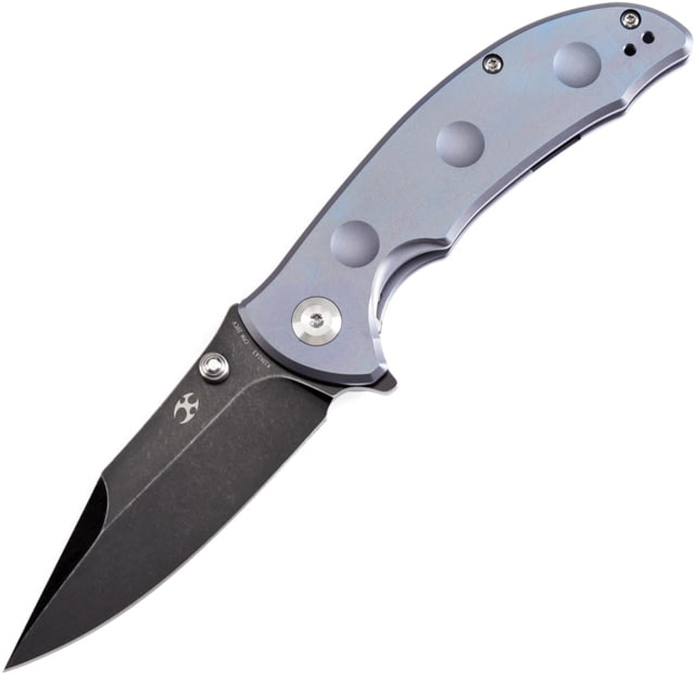 Kansept Knives Rei Framelock Blue Ti - Kansept Knives