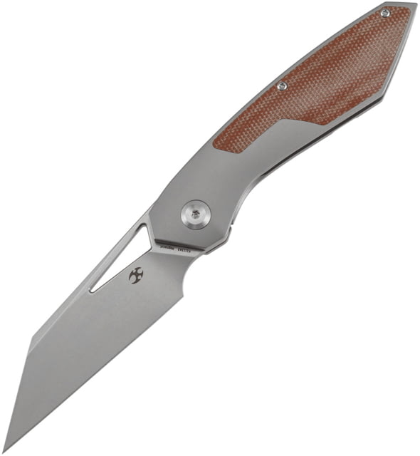 Kansept Knives Strip Framelock Brown Mic - Kansept Knives