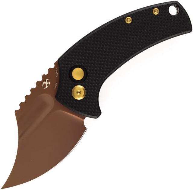 Kansept Knives Wasp Button Lock Black - Kansept Knives