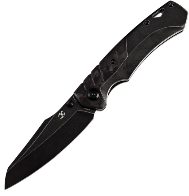 Kansept Knives Weim Framelock Black/Red - Kansept Knives