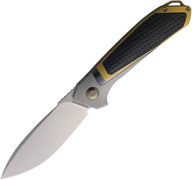 Karbon Knives Quickdraw Framelock Leather - Karbon Knives