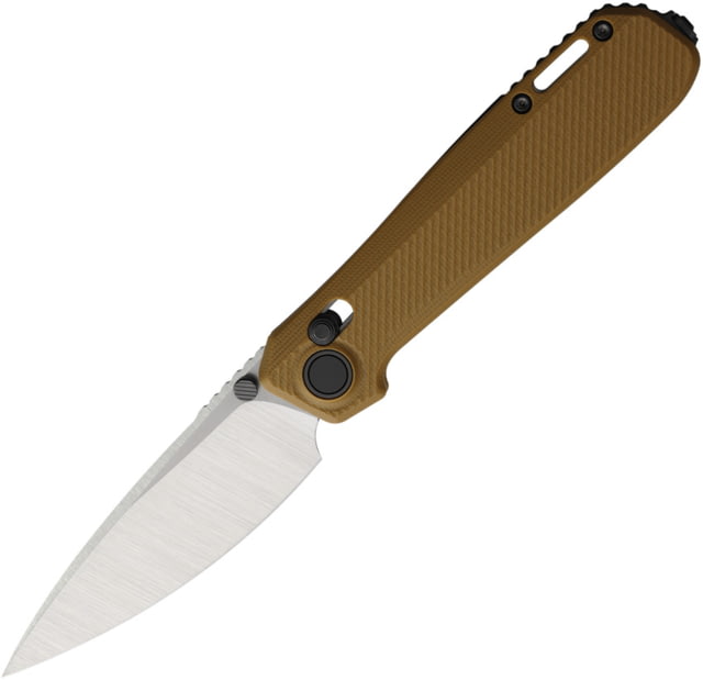 Karbon Knives Terminal Crossbar Lock Brn G10 - Karbon Knives