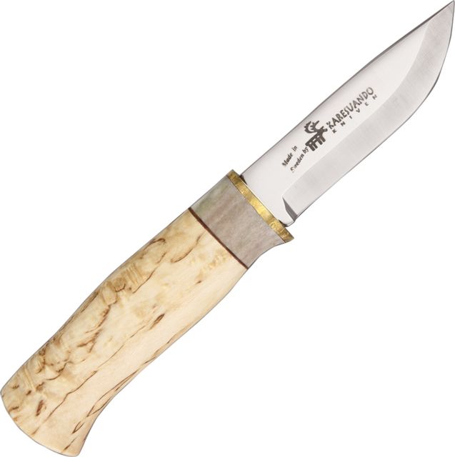 Karesuando Moose Special Fixed Blade Knife 3.25in Sandvik 12C27 Steel - Karesuando