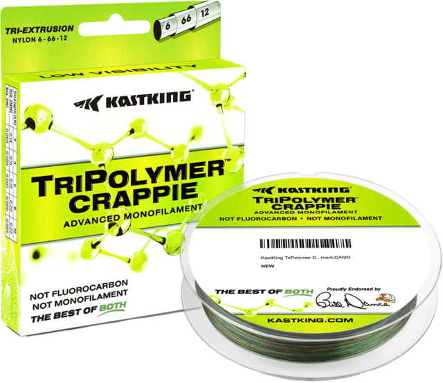 Kast King World's Premium Monofilament Fishing Line Camo 10 lb/110 yd