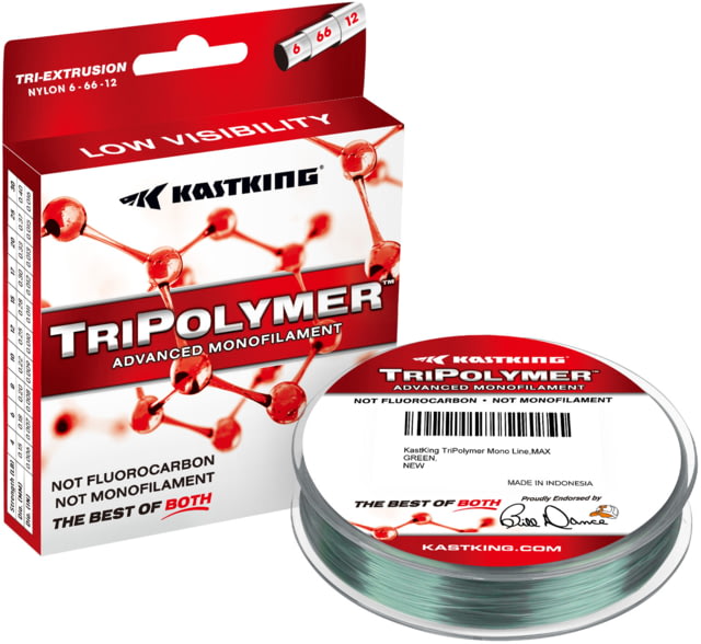 Kast King World's Premium Monofilament Fishing Line Max Green 10 lb/150 yd