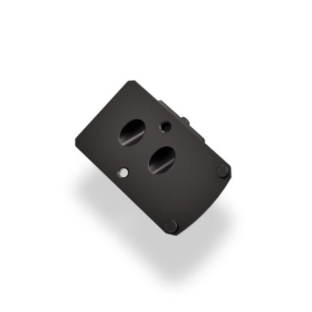 Kastle Group KNEKT RMR 45 degree Offset Mount Right- Black Black - Kastle Group