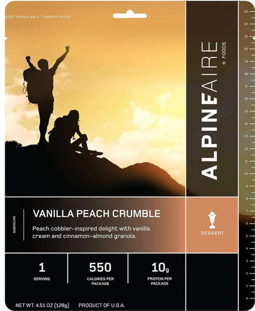 Katadyn Alpine Aire Foods Vanilla Peach Crumble