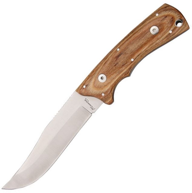 Katz Lion King Premium 302 5.50in Yukon Knife Blonde ashwood handle KZK300UKBA - Katz