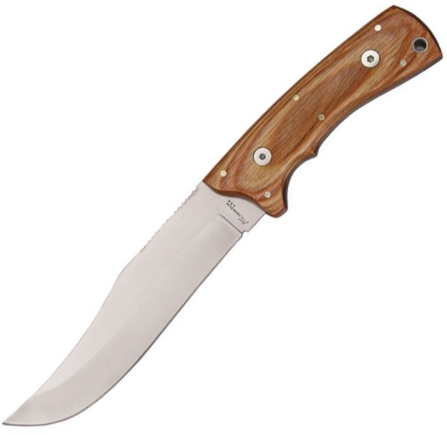 Katz Lion King Premium 302 6.50in Yukon Knife Blonde ashwood handle KZK302UKBA - Katz