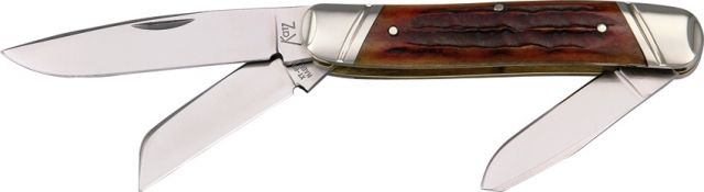 Katz Stockman Drop Point Knife 3 5/8in. Closed KZSDPSB - Katz