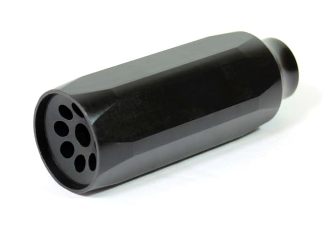 Kaw Valley Precision 3.25in Magnum Linear Compensator .223 Caliber 5.56mm 1/2x28 Threads per Inch Black Small - Kaw Valley Precision