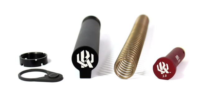 Kaw Valley Precision 6 Position Mil-Spec Stock Completion Kit w/ 3.0 oz Buffer Multi Medium - Kaw Valley Precision