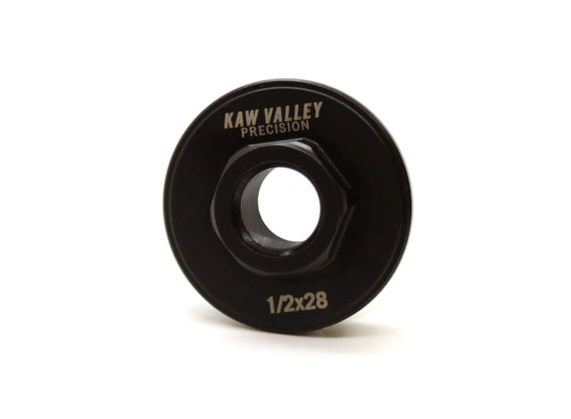 Kaw Valley Precision Direct Thread Hub Mount 1/2x28 Black Small