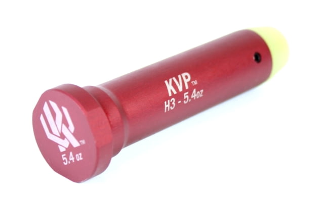 Kaw Valley Precision Heavy Tungsten H3 Carbine Buffer 5.4 oz Red Small - Kaw Valley Precision