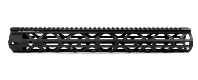 USED Kaw Valley Precision Konza 15.5in M-Lok Handguard Black Medium KR-15.5-MLOK EDEMO2 Used Condition Fair - Kaw Valley Precision