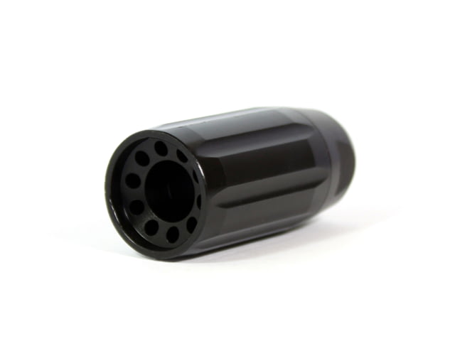 Kaw Valley Precision Linear Compensator 9mm Caliber M13.5x1 LH Threads per Inch Black Small - Kaw Valley Precision