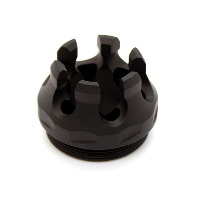 Kaw Valley Precision Mach Flash Hider End Cap 1/8X28 Threads per Inch Black Small - Kaw Valley Precision