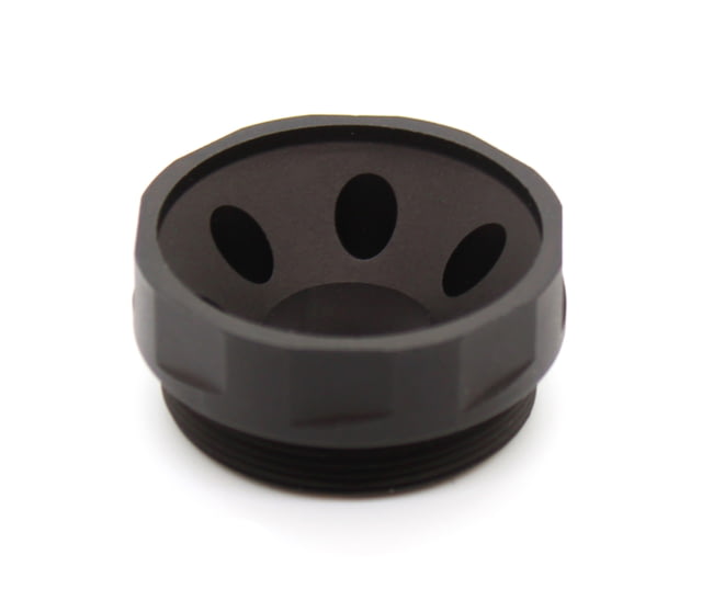 Kaw Valley Precision MACH Standard End Cap 1/8X28 Threads per Inch Black Small - Kaw Valley Precision