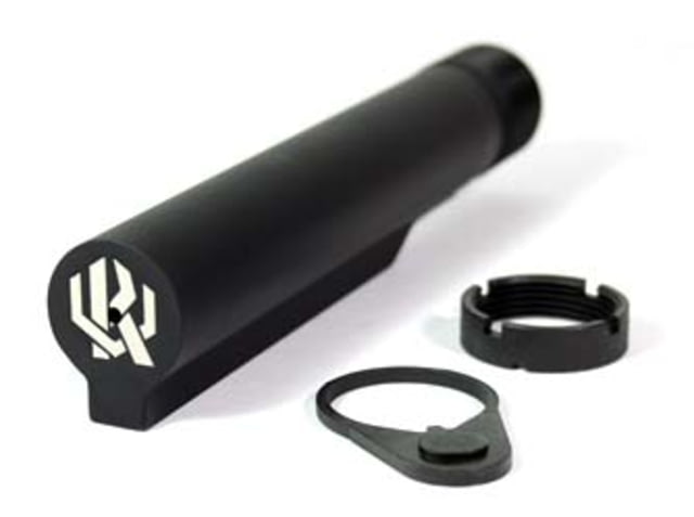 Kaw Valley Precision Mil-Spec 6-Position Buffer Tube Black Small - Kaw Valley Precision